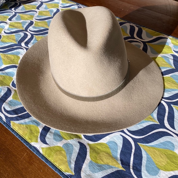 Rag & Bone Wool Fedora with fur band. New without tags. - Picture 2 of 5